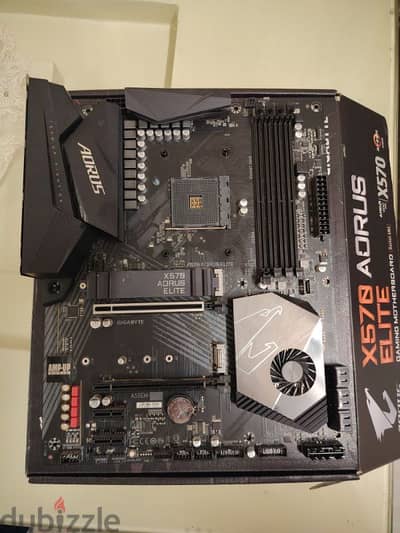 aorus X570 elite AM4 Socket DDR4 PCIE gen4