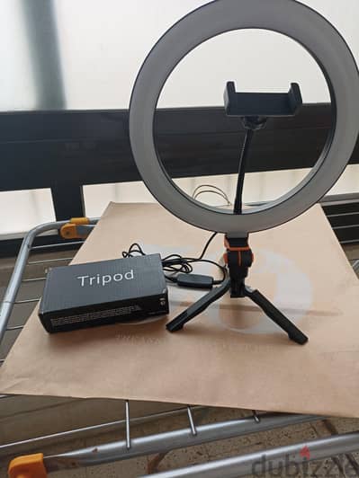 ring light & tripod