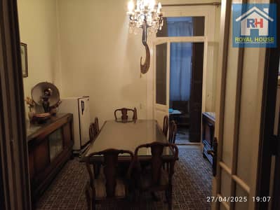  160m apartment for sale in Korba, Boutros Ghali St. 3 bedrooms, 2 baths, front view, modern elevator, registered. Code: MS-0085  01149949565