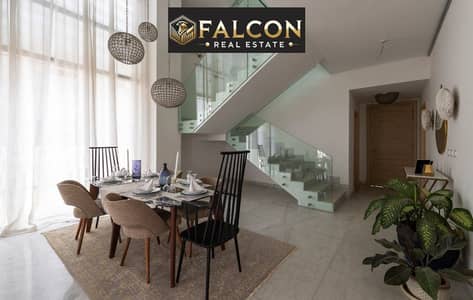 Villa ready to Move at the lowest price in Al Burouj Compound, directly opposite the World Medical Center (high-end finishin