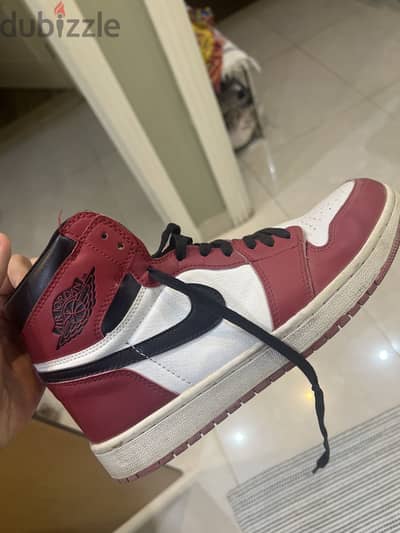 Red nike jordan نايك جوردن حمراء مستعملة
