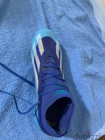 جزمة كورة Adidas X Crazyfast أصلية مقاس⅓ 39— استعمال تمرينتين فقط
