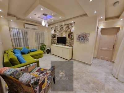 B1 furnished apartment 135 Division 3 bedroom open to the reception 2 bathrooms collection 17 on the second floor special finishes