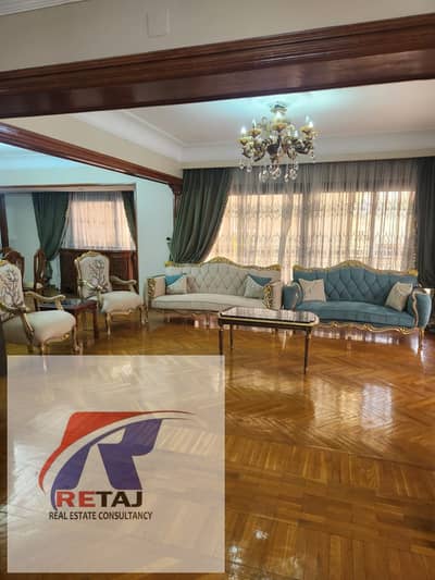 Furnished apartment for rent, 500 square meters, in a prime location in the Golden Square.