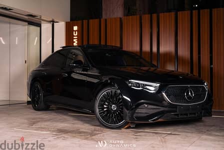 Mercedes E200 AMG 2024 كسر زيرو