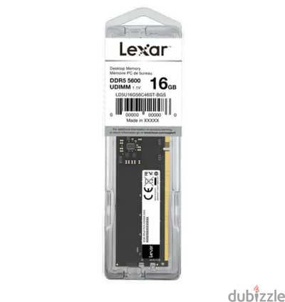 Lexar DDR5 16GB 5600MHz CL46