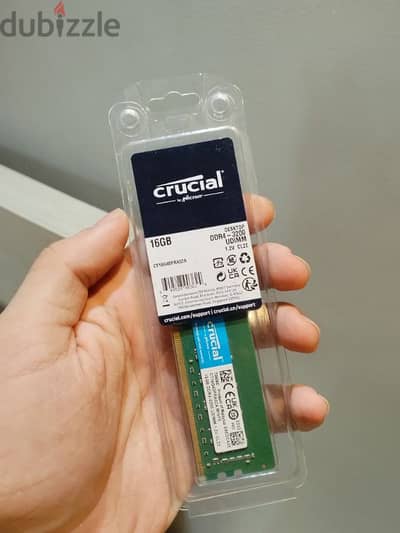 RAM crucial DDR4 1x16 3200