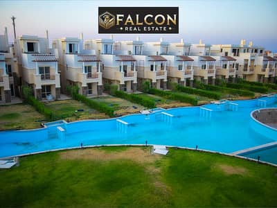 30% Discount Chalet After Porto Sokhna, Ready to Go in a Few Months, First Row on the Sea in Blue Blue Village, Sokhna, on the Zaafarana Road (Ground