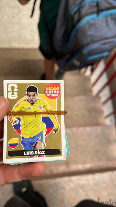 Luis Diaz extra sticker gold