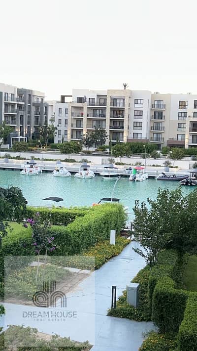 شاليه غرفتين للإيجار في مارينا مراسي الساحل الشمالي - فيو المارينا مباشرة