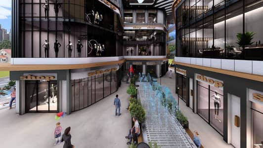 Administrative Office for Sale – 43 sqm – 4th Floor – Direct Plaza View – Rekaz El Shorouk 3 Mall  Prime location on Gamal Abdel Nasser Axis, direct