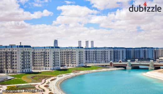 للبيع باتقسيط | استلام فوري بمقدم 10% شقة 90 م دبل فيو في االحي اللاتيني - Latin Settlement - العلمين الجديدة