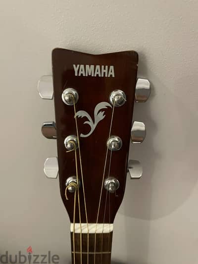 semi brand new yamaha guitar