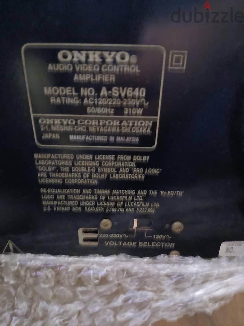 onkyo amplifier 4