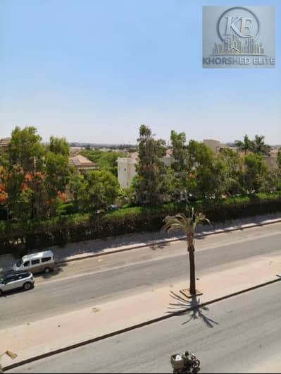 For sale: A stunning apartment in the Fourth Tourist Area of ​​October City, opposite Mina Garden City Compound. 250 sq m, ultra-luxurious, double vie