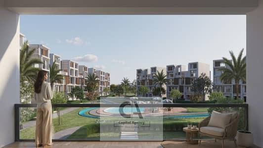 Apartment for sale in Solay Compound in the heart of New Cairo near Al Ahly Club with a 5% down payment 18% discount and installments up to 10 years