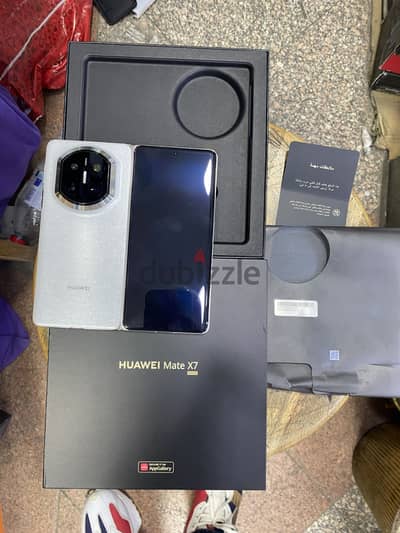 Huawei Mate X7 5G dual sim 512/16G Silver جديد