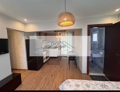 Studio apartment for rent in Zayed Regency, 70 sq m, fully furnished, at an attractive price.