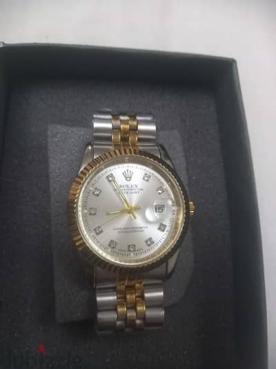 ساعة رولكس ديت جست (Rolex) جديدة زيرو بلصقات المصنع - هاي كوبي
