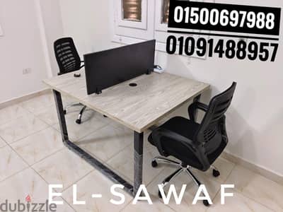 خلية عمل-ورك ستيشن خشب mdfاسباني- اثاث مكتبي-work station-partiton