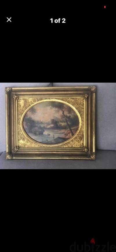 2 painted frames