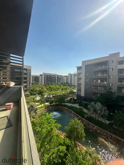 **Apartment for Rent** – Fully equipped with air conditioners in one of the best phases of **Madinaty**, **Privado**. Features a **lake view** and is