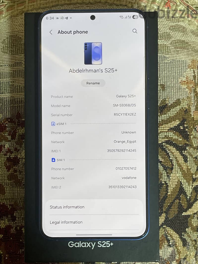 Samsung S25 plus 2