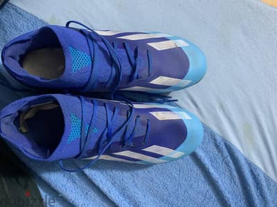جزمة كورة Adidas X Crazyfast أصلية — استعمال تمرينتين فقط
