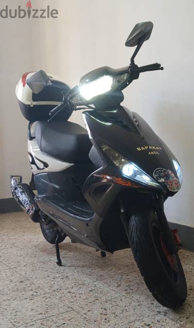 سكوتر [BARKAT] اوتوماتيك بسعة محرك [50cc] بنزين 29