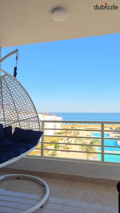 Fully Finished 100 sqm Sea View Chalet in Shamasi Sidi Abdelrahman | 2 Bedrooms | Prime North Coast Location