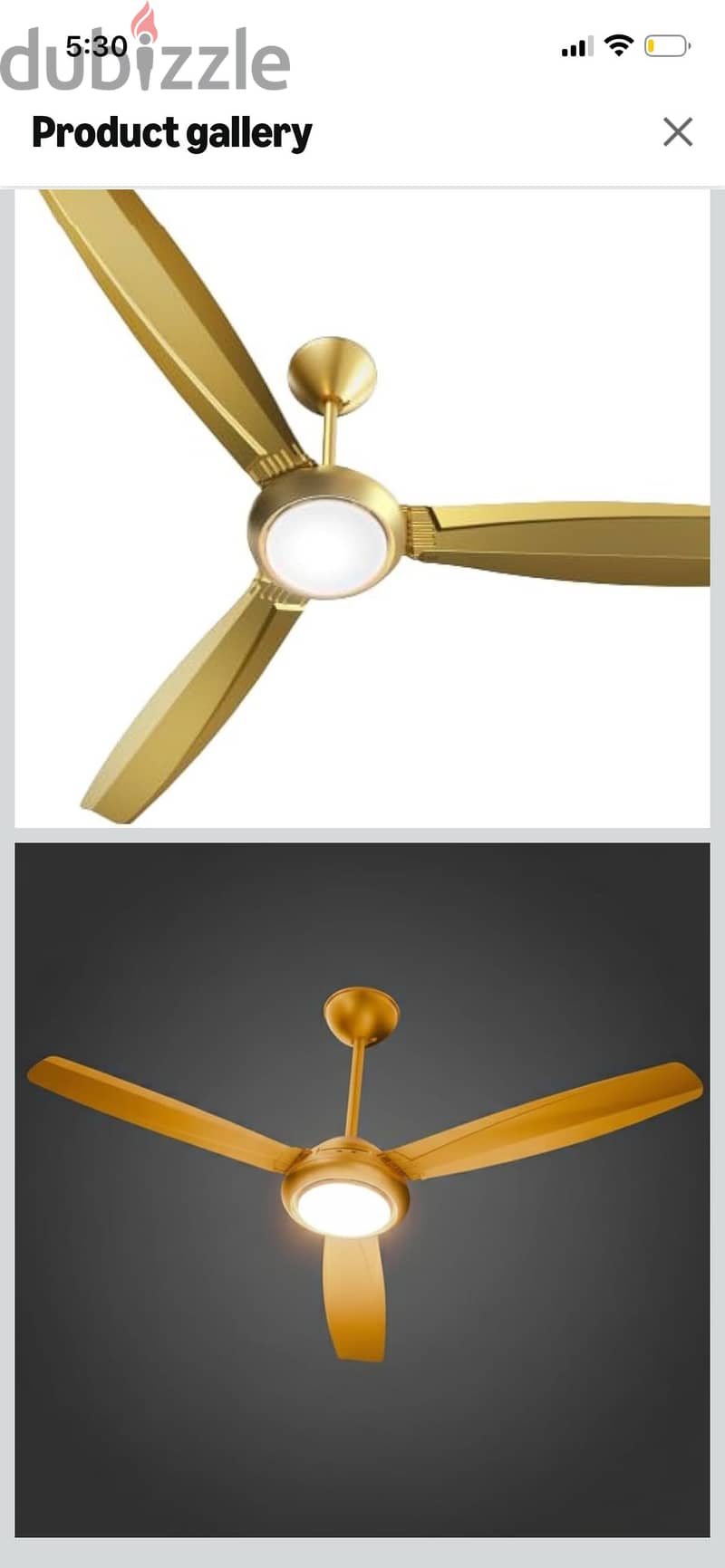 Prifix ceiling fan with lighting 1