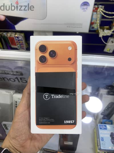 Iphone 17 Pro Max ( متبرشم و خالص ضريبة )