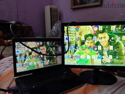  شاشة سامسونج LED بحالة الزيرو – صورة ممتازة وسعر لقطة 