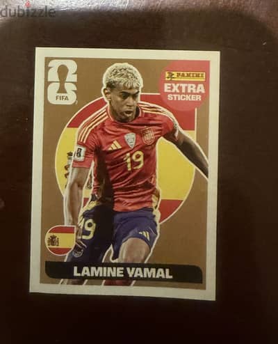 Extra sticker Yamen Yamal bronze Fifa world cup 2026 Panini sticker