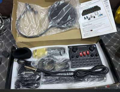 مايك General + كارت صوت V8k
