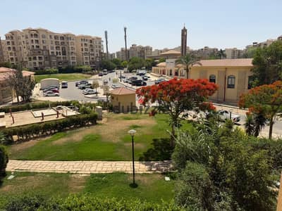 Apartment for sale with garden view ready to move in close to services typical floor 137m 3 bedrooms in Madinaty B1 - Talaat Mostafa