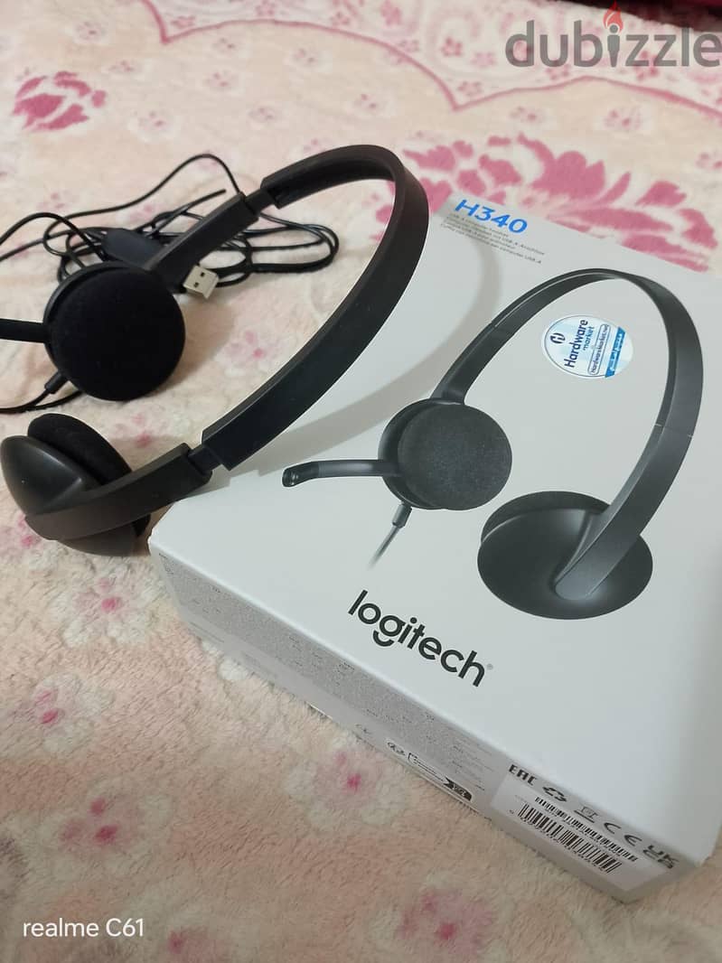 Headset Logitech H340 2