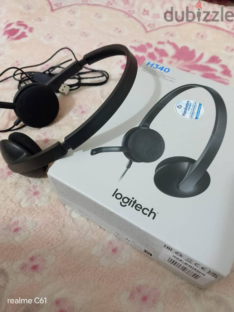 Headset Logitech H340 7