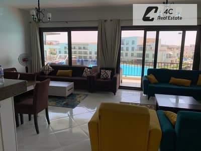 Lowest price for quick sale Chalet in Garden Resale Blanca 2 North Coast Lagoon View with a distinctive layout ready for viewing and handover