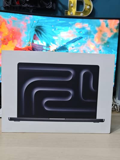 MacBook pro m4pro 14inch كيبورد عربي انجليزي. زيرو