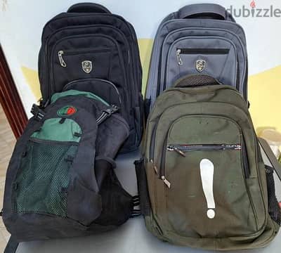 شنطة ظهر للمدرسة أو النادى أشكال مختلفة