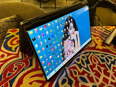 اشيك لابتوب  Dell Latitude 7400 2-in-1 بكل مشتملاته الاصليه تاتش "14.3