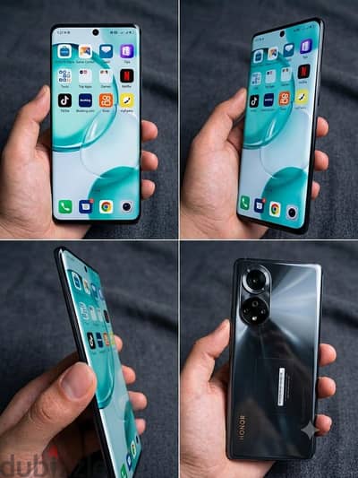 Honor 50 (128G) - كسر زيرو بحالة الفبريقة بالعلبة والشاحن الأصلي