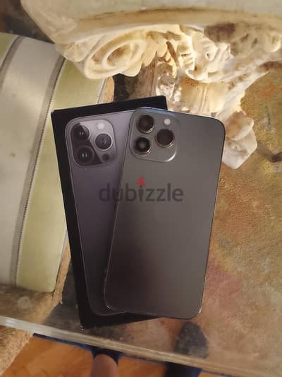 Apple - iPhone 13 Pro Max 256g زيرو ضريبه تم تغير الضهر