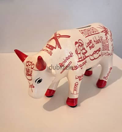 Art Cow Amsterdam حصالة بقرة أمستردام خزف جديدة
