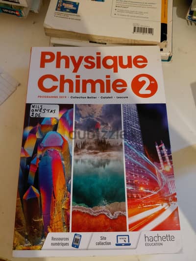 physique chimie 2de
