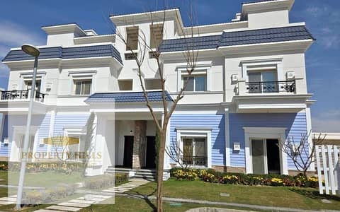 فرصه في ماوتن فيو فيلا متشطبة بالكامل وجاهزة للمعاينة في اميز لوكيشن في القاهرة الجديدة جراند فاليز
