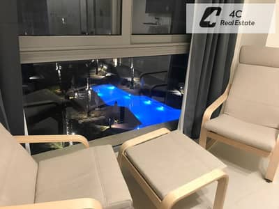 بسعر قابل للتفاوض لسرعه البيع شاليه ريسيل Marassi – Catania – الساحل الشمالي SEA VIEW بتقسيمه مميزة جاهز للمعاينه و الاستلام