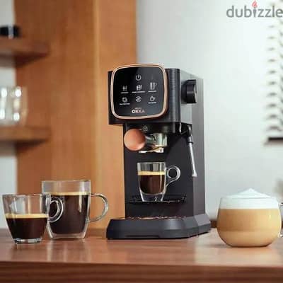 Okka  Okka Arzum Espresso Solo Semi Automatic Coffee Machin