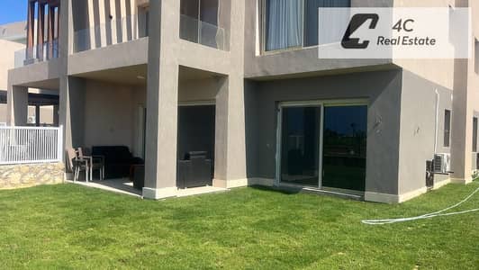 باقل من سعر الماركت استلم سينيور شاليه تشطيب كامل بالفرش ريسيل فوري في Hacienda Bay – الساحل الشمالي Open view جاهز للمعاينه و السكن